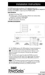 DSC Power Series Instructions d'installation