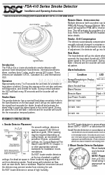 DSC FSA-410ARST Instructions d'installation et d'utilisation