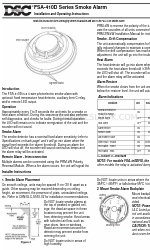 DSC FSA-410D Series Installatie- en bedieningsinstructies