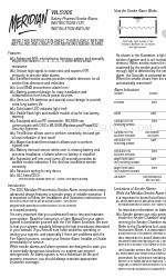 DSC Meridian WLS906 Instructions For Installation And Use