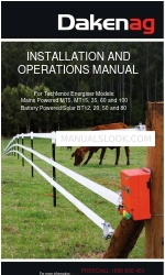 Daken Techfence BT12 Installation And Operation Manual