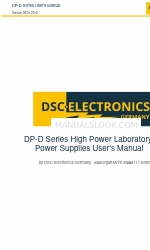 DSC ELECTRONICS DP-D Series Manuel de l'utilisateur