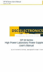 DSC ELECTRONICS DP-M Series Manuel de l'utilisateur