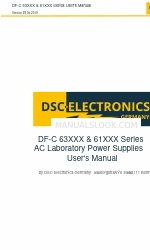 DSC ELECTRONICS 61XXX  Series Kullanıcı Kılavuzu