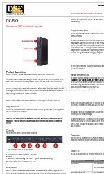 DSE DK-BK1 Owner's Manual