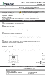 3monkeez P-3MSS-FVTF Instructions d'installation