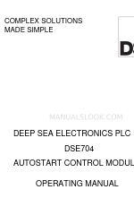 DSE DSE704 Manuel d'utilisation