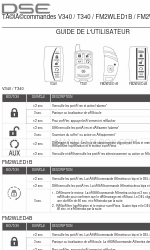 DSE V340, T340, FM2WLED1B, FM2WLED4B Manual del usuario