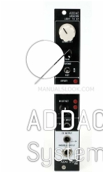 ADDAC System ADDAC308 LIGHT TO CV 組立マニュアル