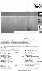 DSP VHF/UHF FM transceiver User Manual