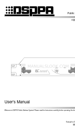 DSPPA DA3350 Посібник користувача