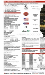 Absolute Process Instruments APD 4402 Quick Start Manual