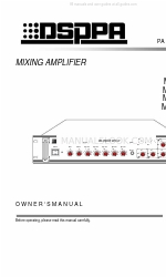 DSPPA MP 1010P Manual del usuario