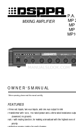 DSPPA MP 200P II Manual del usuario