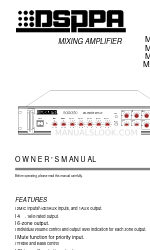 DSPPA MP 210P Manual del usuario