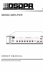 DSPPA MP1010P 소유자 매뉴얼