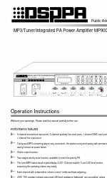 DSPPA MP9012 Instrukcja obsługi