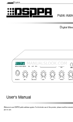 DSPPA MP9306D Gebruikershandleiding