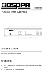 DSPPA PC1700 Owner's Manual