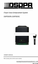 DSPPA DSP5505C Kullanıcı El Kitabı