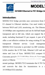 3One data 7212 User Manual