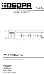 DSPPA PC1010P Manual del usuario