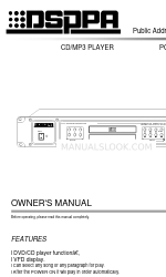 DSPPA PC1007C 소유자 매뉴얼