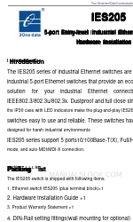 3One data IES205 Hardware-Installationshandbuch