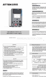 Atten APS15-3A User Manual