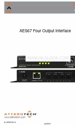 Attero Tech unA4O AES67 Benutzerhandbuch