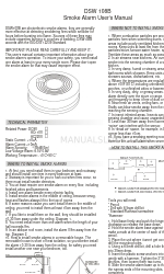 DSW DSW108B Podręcznik użytkownika