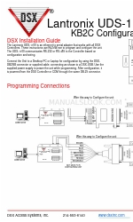 DSX Access System Lantronix UDS-1100 설치 매뉴얼