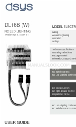 DSYS DL16BW Benutzerhandbuch