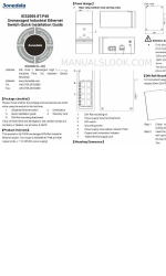 3onedata IES2008-8T-P48 Snelle installatiehandleiding