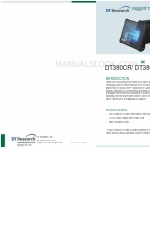 DT Research DT380CR Manual de funcionamiento básico