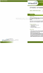 DT Research DT432SC-MD Manual de operação básica