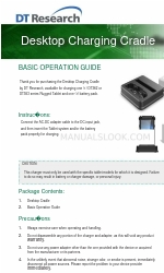 DT Research ACC-DC262-01 Manual de funcionamiento básico