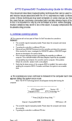 ATTO Technology Low-Profile SAS Host Adapter H308 Instrukcja rozwiązywania problemów