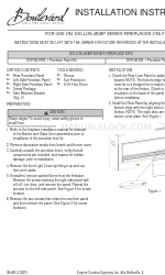 Boulevard DVP36LPKR-1 Installationsanleitung Handbuch