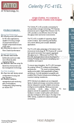 ATTO Technology Celerity FC-41EL Lembar Spesifikasi
