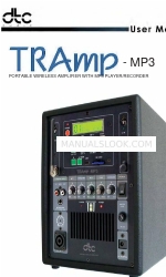 DTC Audio TRAmp-MP3 Manual do utilizador