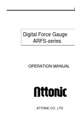 Attonic ARFS-02 Manual de instrucciones