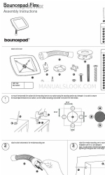 bouncepad Flex Montage-instructies