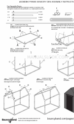 Bouncyband FRAME SENSORY DEN SDMDBK 조립 지침