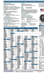 Absolute Process Instruments Cecomp F20BN-M4 Schnellstart-Handbuch