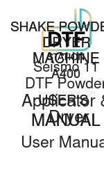 DTF AA-11IN-SHAKER User Manual