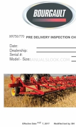 Bourgault XR770 Quick Start Manual