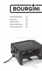 Bourgini 16.2004.02.00 Manuel d'instructions
