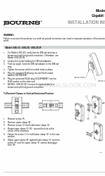 Bourns 1500-2D Instruções de instalação