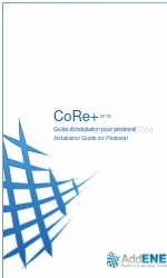 AddEnergie CoRe+ C+V1-PED-ADD Manual de instalação